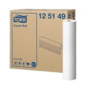 TORK 125149 C1 UNIVERSAL COUCH ROLL W490MM X L502M WHITE CARTON 8