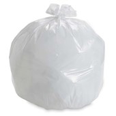 COVERIS BIN LINER KITCHEN TIDY LARGE 27L W500 X H650 WHITE PACK 30