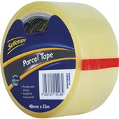 SELLOTAPE PACKAGING TAPE W48MM X L55M CLEAR