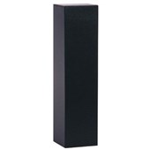 GIFT BOX WINE BOTTLE NO HANDLE W85 X H310 X D85MM BLACK 