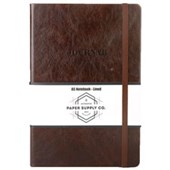 OSC HARDCOVER JOURNAL A5 192 LINED PAGES VINTAGE BROWN