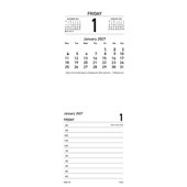 COLLINS DESK CALENDAR REFILL 13H W90 X L115MM ODD YEAR