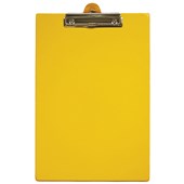 OSC CLIPBOARD PVC FOOLSCAP YELLOW