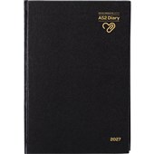 OPD DIARY A52 BLACK 2 DAYS PER PAGE ODD YEAR