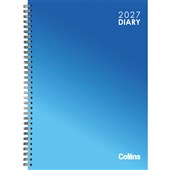 COLLINS DIARY A51 VIVID ASSORTED COLOURS DAY PER PAGE WIRO ODD YEAR